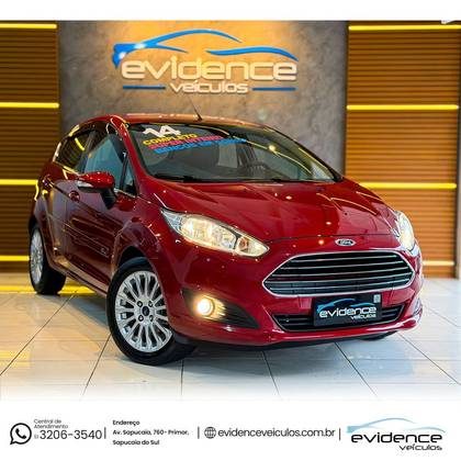 FORD FIESTA 1.6 TITANIUM HATCH 16V FLEX 4P MANUAL
